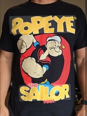 Black Graphic Short Sleeve Tee
